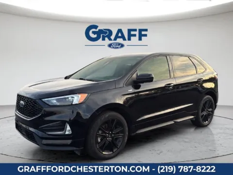 Black 2024 Ford Edge ST Line for sale in Chesterton, IN