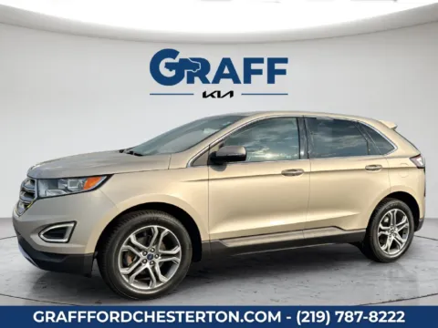 Another view of 2017 Ford Edge Titanium for sale in Chesterton, IN at Graff Ford of Chesterton