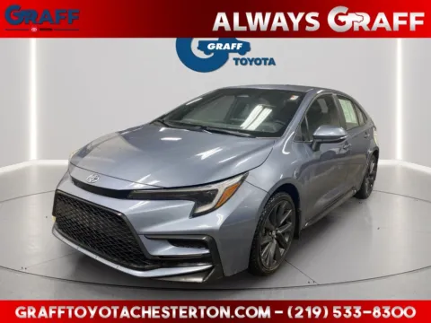 Gray 2023 Toyota Corolla SE for sale in Burns Harbor, IN