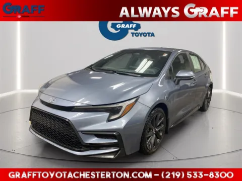 Gray 2023 Toyota Corolla SE for sale in Burns Harbor, IN