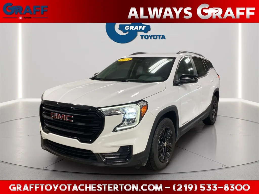 White 2023 GMC Terrain SLE for sale in Burns Harbor, IN