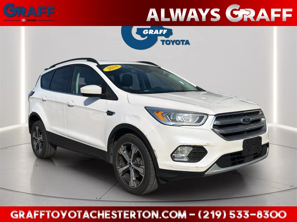 White 2018 Ford Escape SEL for sale in Burns Harbor, IN