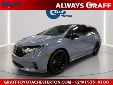 Gray 2024 Honda Odyssey Sport for sale in Burns Harbor, IN