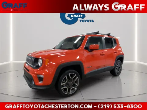 Orange 2021 Jeep Renegade Latitude for sale in Burns Harbor, IN