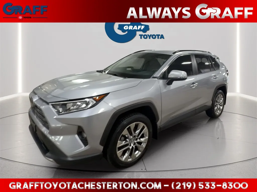 Silver 2019 Toyota RAV4 Limited for sale in Burns Harbor, IN