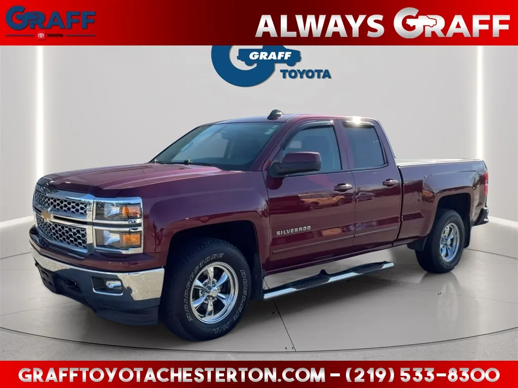 Red 2015 Chevrolet Silverado 1500 LT for sale in Burns Harbor, IN