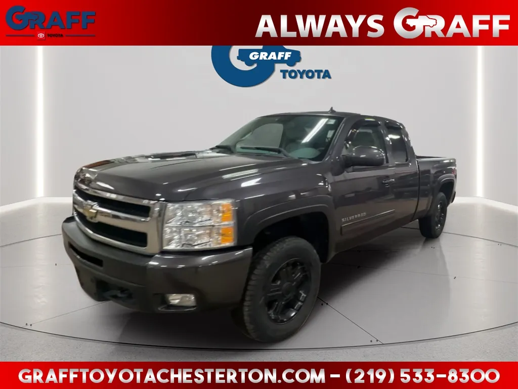 Gray 2010 Chevrolet Silverado 1500 LTZ for sale in Burns Harbor, IN