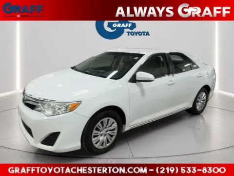 White 2014 Toyota Camry L for sale in Burns Harbor, IN