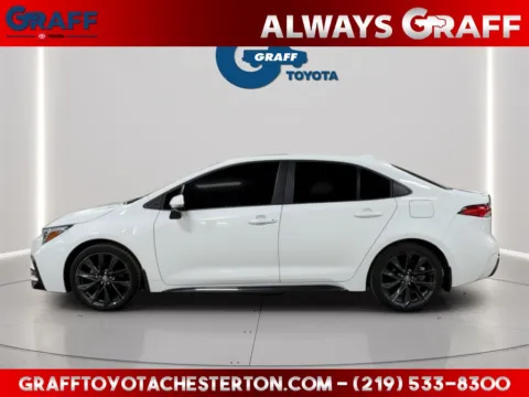 White 2024 Toyota Corolla SE for sale in Burns Harbor, IN