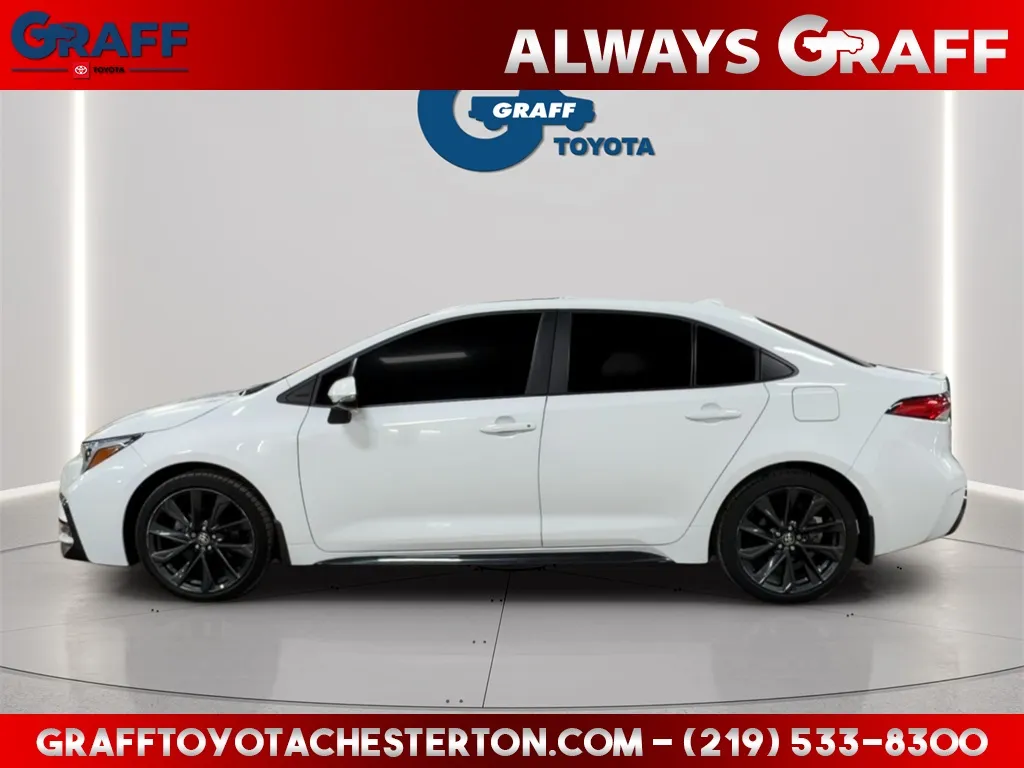 White 2024 Toyota Corolla SE for sale in Burns Harbor, IN