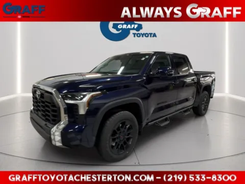 Blue 2024 Toyota Tundra SR5 for sale in Burns Harbor, IN