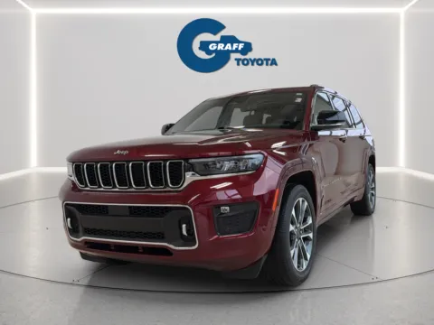 Red 2021 Jeep Grand Cherokee L Overland for sale in Burns Harbor, IN