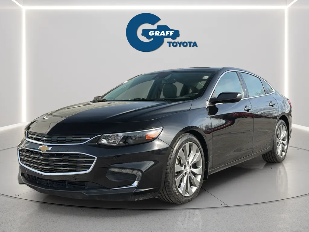 Black 2017 Chevrolet Malibu Premier for sale in Burns Harbor, IN