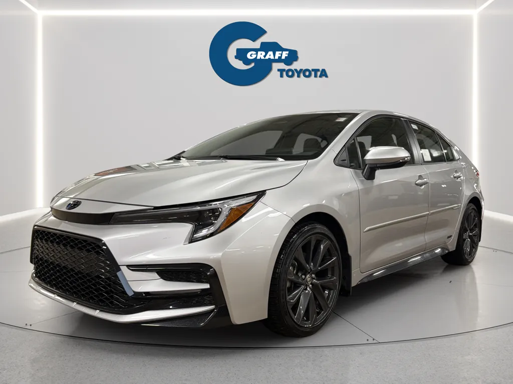 Silver 2025 Toyota Corolla Hybrid SE for sale in Burns Harbor, IN