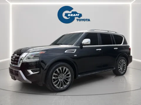 Photos of 2021 Nissan Armada Platinum for sale in Burns Harbor, IN at Graff Toyota