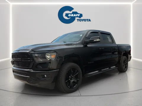 Black 2020 Ram 1500 Big Horn/Lone Star for sale in Burns Harbor, IN