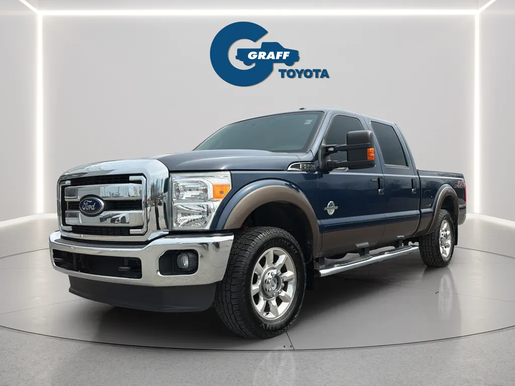 Blue 2015 Ford F-250SD Lariat for sale in Burns Harbor, IN