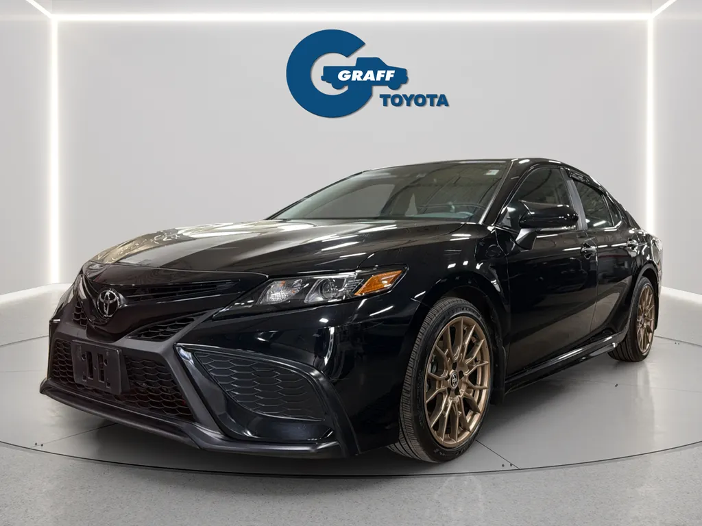 Black 2024 Toyota Camry SE Nightshade for sale in Burns Harbor, IN
