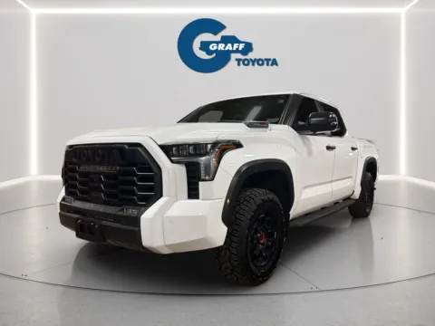 White 2025 Toyota Tundra Hybrid TRD Pro for sale in Burns Harbor, IN