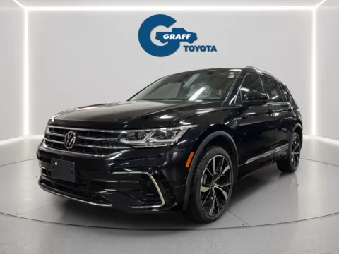 Black 2022 Volkswagen Tiguan 2.0T SEL R-Line for sale in Burns Harbor, IN