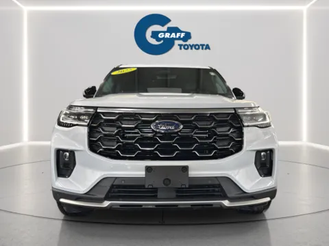 Photos of 2025 Ford Explorer Platinum for sale in Burns Harbor, IN at Graff Toyota
