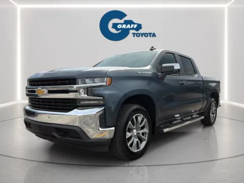 Gray 2021 Chevrolet Silverado 1500 LT for sale in Burns Harbor, IN