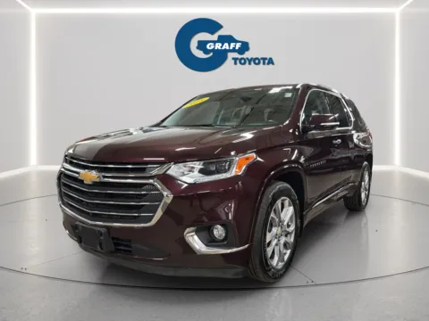 Black 2018 Chevrolet Traverse Premier for sale in Burns Harbor, IN