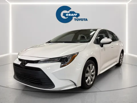 White 2024 Toyota Corolla LE for sale in Burns Harbor, IN