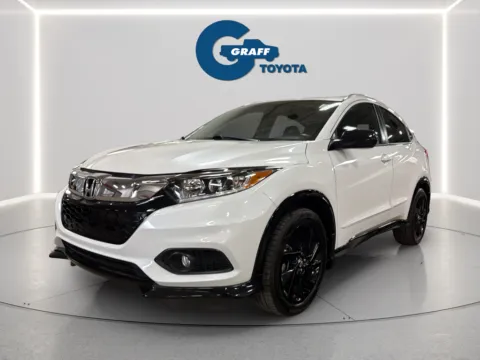 White 2021 Honda HR-V Sport for sale in Burns Harbor, IN