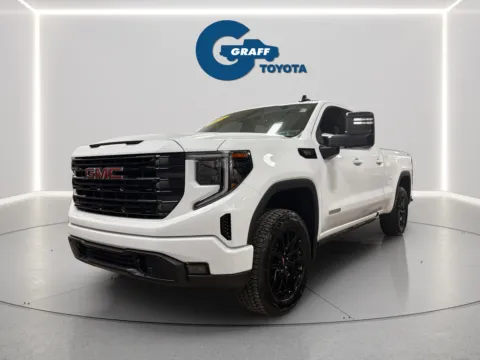 White 2025 GMC Sierra 1500 Elevation for sale in Burns Harbor, IN