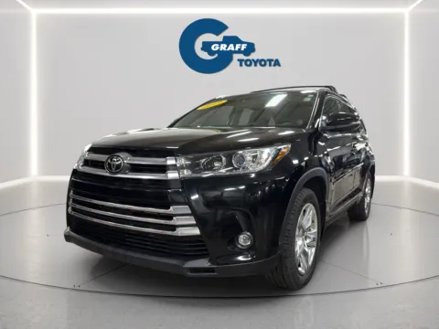 Black 2019 Toyota Highlander Limited for sale in Burns Harbor, IN