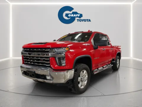 Red 2020 Chevrolet Silverado 2500HD LTZ for sale in Burns Harbor, IN