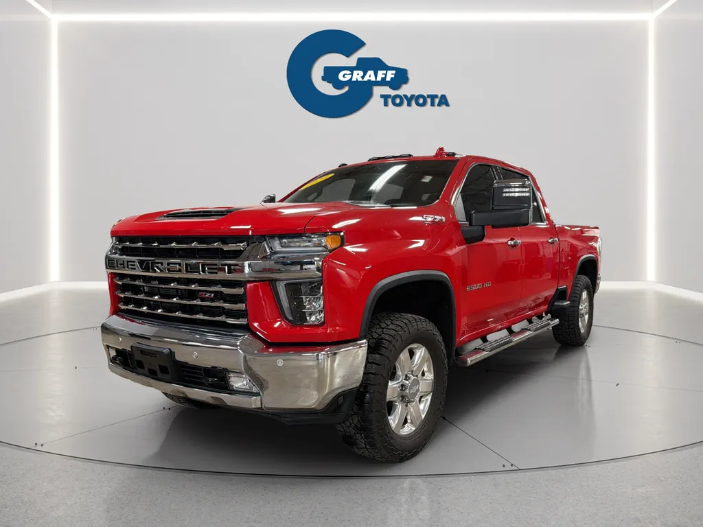 Red 2020 Chevrolet Silverado 2500HD LTZ for sale in Burns Harbor, IN