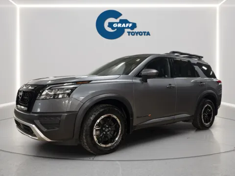 Photos of 2024 Nissan Pathfinder Rock Creek for sale in Burns Harbor, IN at Graff Toyota
