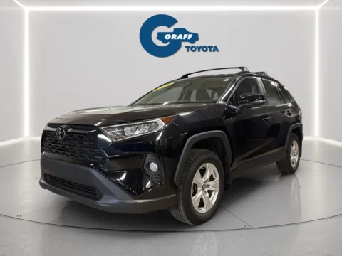 Black 2019 Toyota RAV4 XLE for sale in Burns Harbor, IN