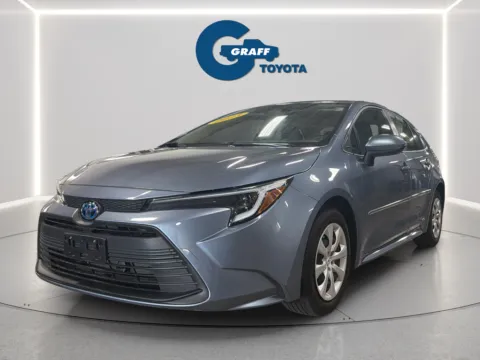 Gray 2023 Toyota Corolla Hybrid LE for sale in Burns Harbor, IN