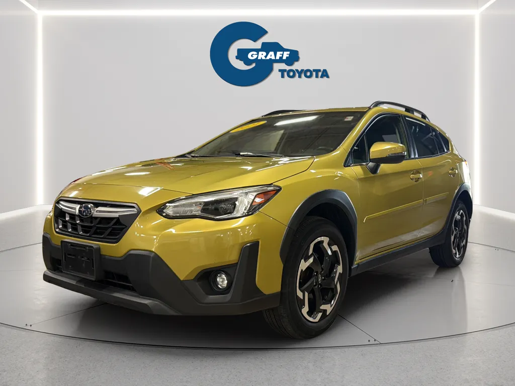 Yellow 2021 Subaru Crosstrek Limited for sale in Burns Harbor, IN