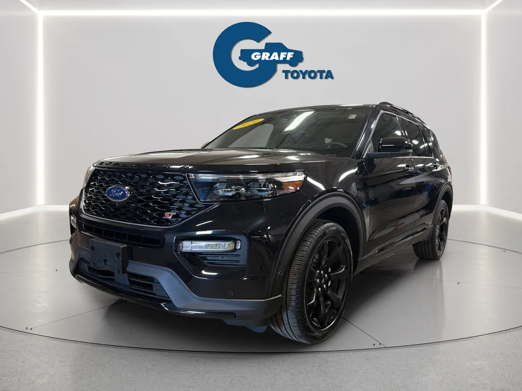 Black 2020 Ford Explorer ST for sale in Burns Harbor, IN