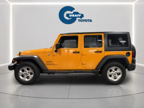 Another view of 2012 Jeep Wrangler Unlimited Sport for sale in Burns Harbor, IN at Graff Toyota