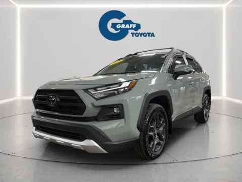 Gray 2023 Toyota RAV4 Adventure for sale in Burns Harbor, IN