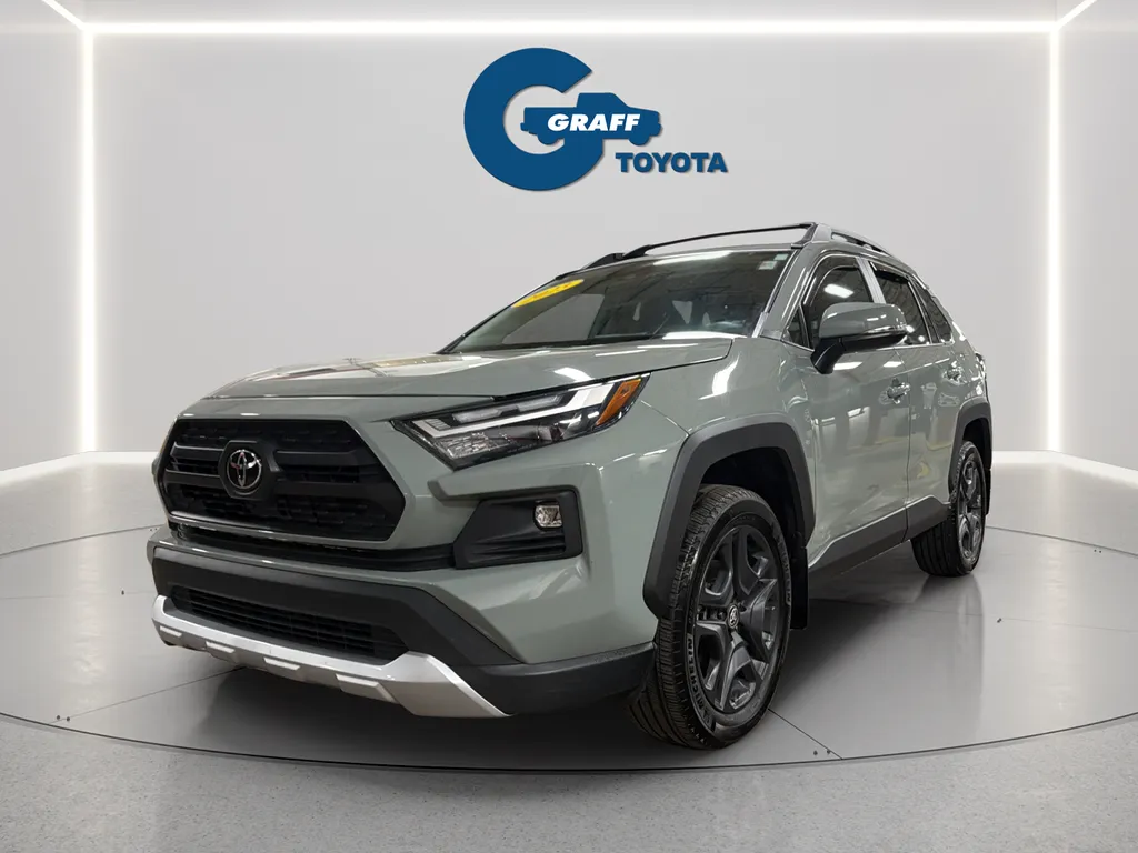 Gray 2023 Toyota RAV4 Adventure for sale in Burns Harbor, IN