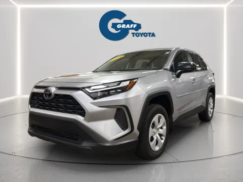 Silver 2025 Toyota RAV4 LE for sale in Burns Harbor, IN