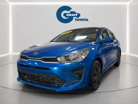 Blue 2021 Kia Rio S for sale in Burns Harbor, IN