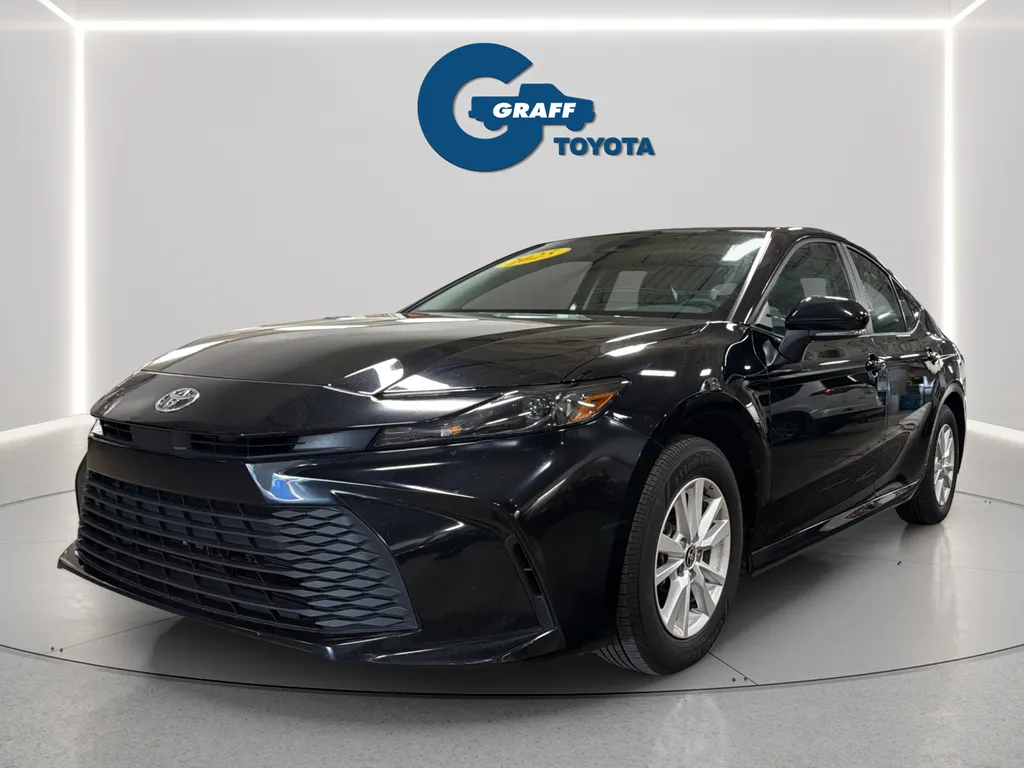 Black 2025 Toyota Camry LE for sale in Burns Harbor, IN