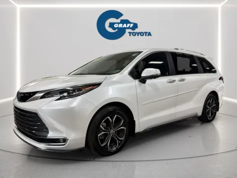 Photos of 2025 Toyota Sienna Platinum for sale in Burns Harbor, IN at Graff Toyota