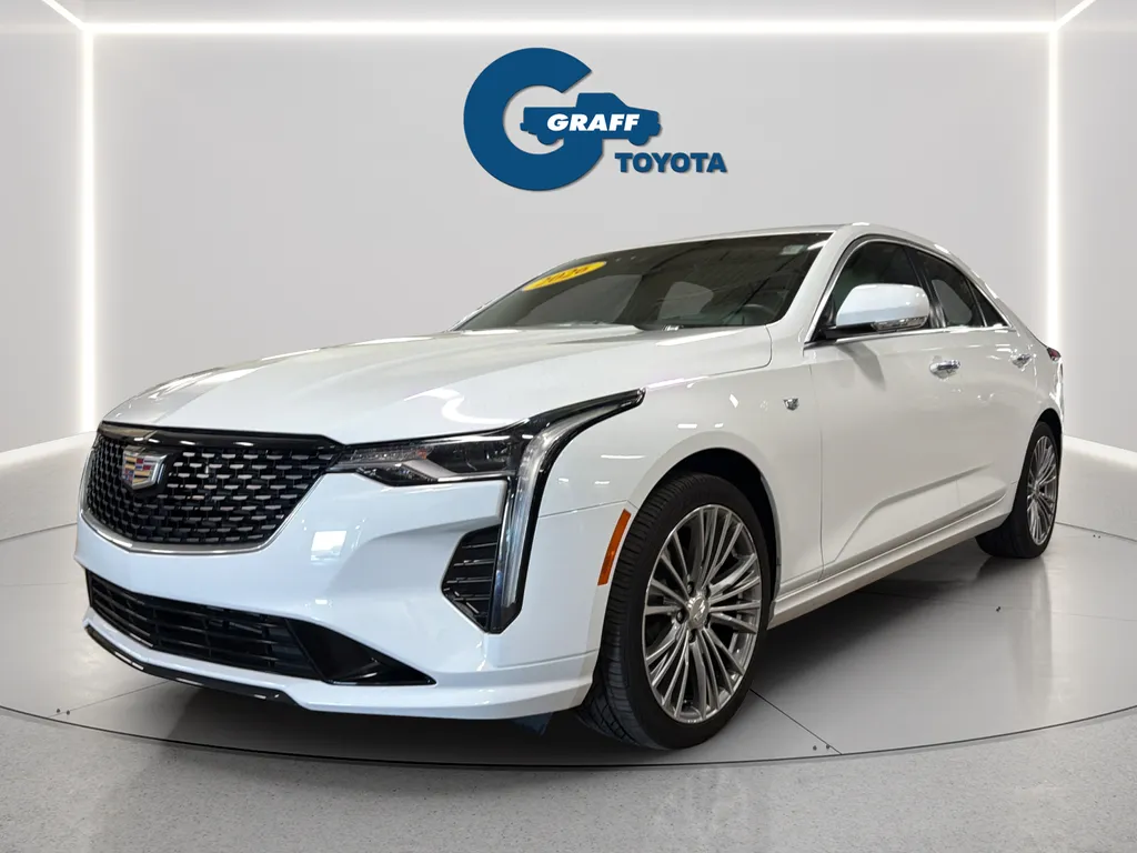 White 2020 Cadillac CT4 Premium Luxury for sale in Burns Harbor, IN