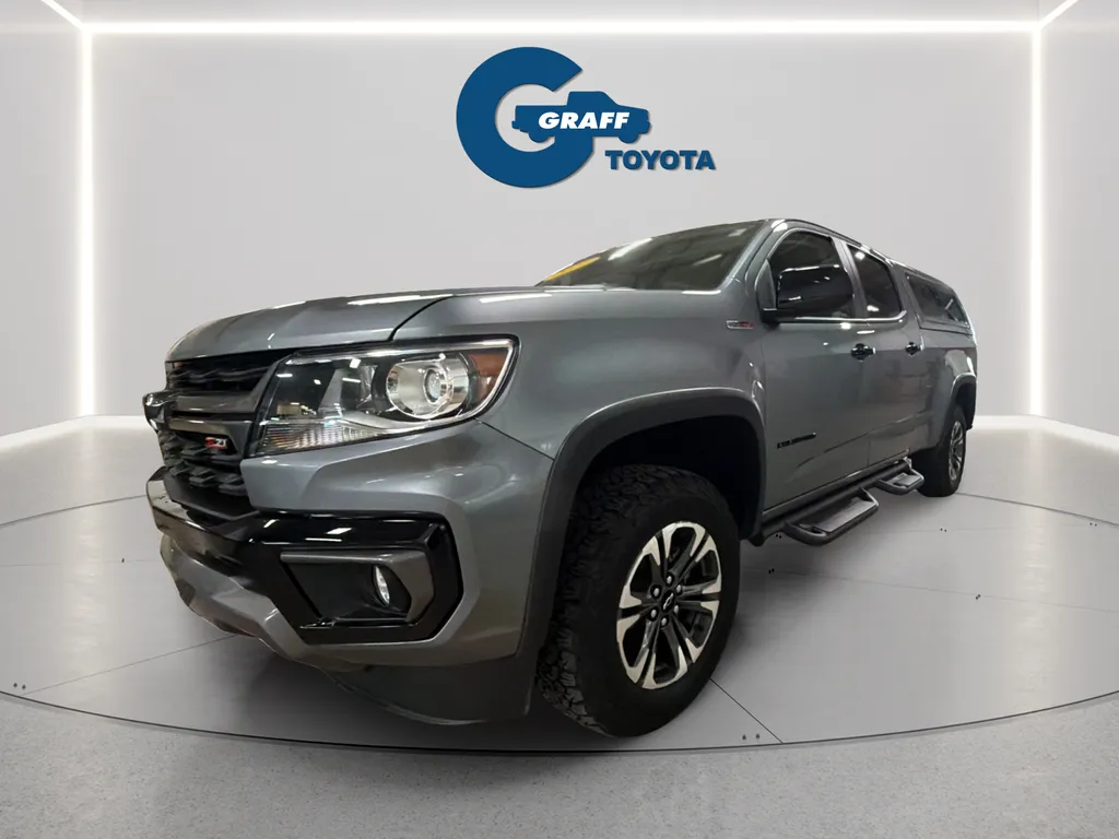 Gray 2021 Chevrolet Colorado Z71 for sale in Burns Harbor, IN