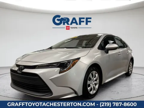 Silver 2024 Toyota Corolla LE for sale in Burns Harbor, IN