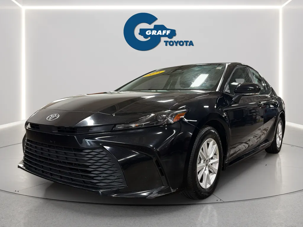 Black 2025 Toyota Camry LE for sale in Burns Harbor, IN