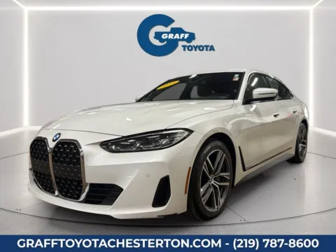White 2023 BMW 4 Series 430i Gran Coupe for sale in Burns Harbor, IN